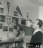Táta a syn Jirka v roce 1960