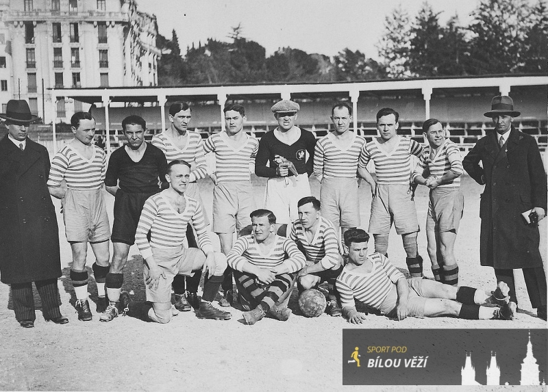 SK Hradec Králové poprvé za hranicemi, Francie 1932 - 1. část